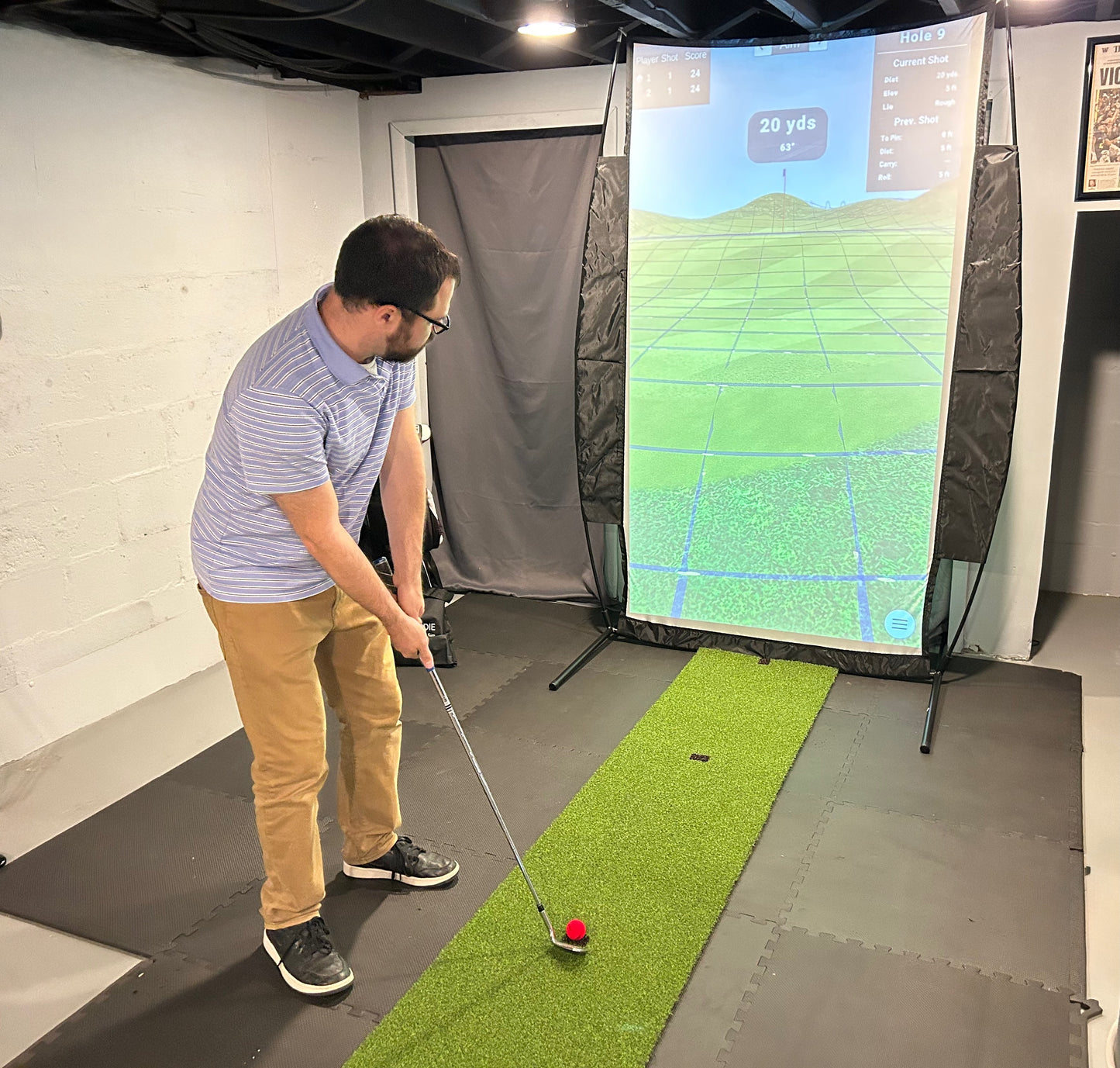 Chip Caddie Golf Simulator