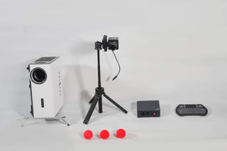 Projector, Camera, Golf Balls, Computer, Controller